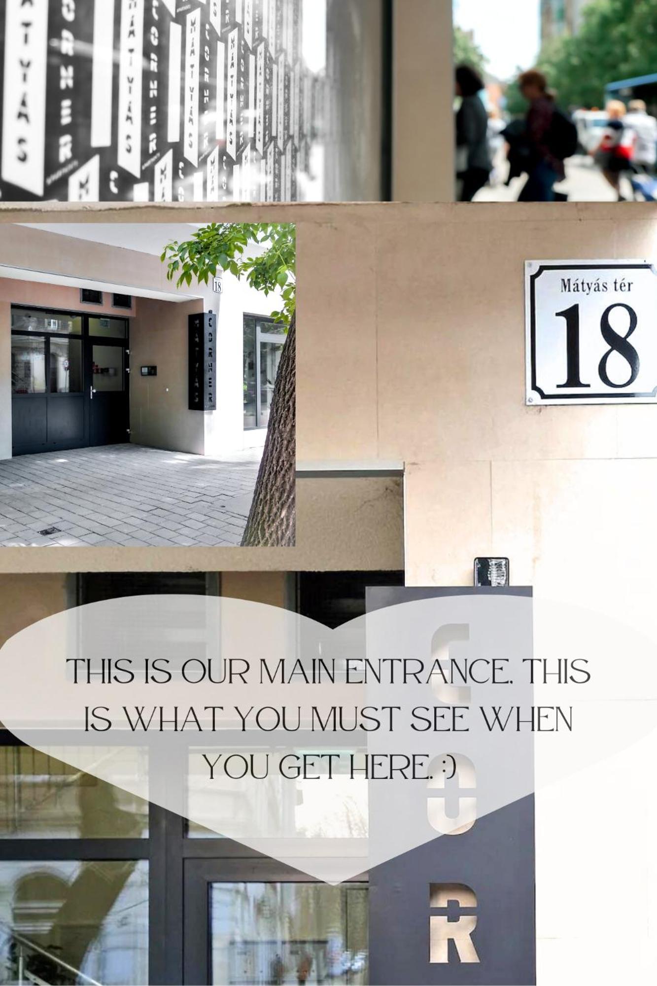 Matyas Corner Apartments Green Square Studio Apartment I บูดาเปสต์ ภายนอก รูปภาพ